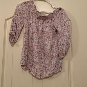 Off the shoulder top